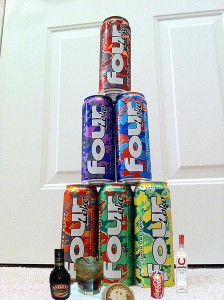 Four Loko does not stack up against other mixed drinks in terms of caffeine - it stacks over.
