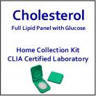 Cholesterol Test - Full Lipid Panel with Glucose